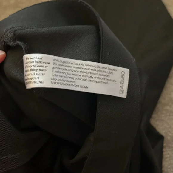 Eileen Fisher Elastic Waist Black Dress Pants Size Small - Picture 10 of 10